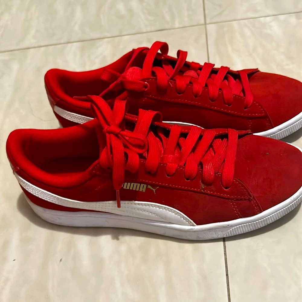 Puma shoes red 7,5